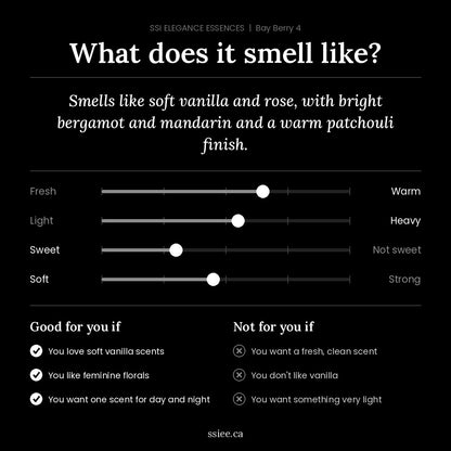 What does Bay Berry 4 smell like