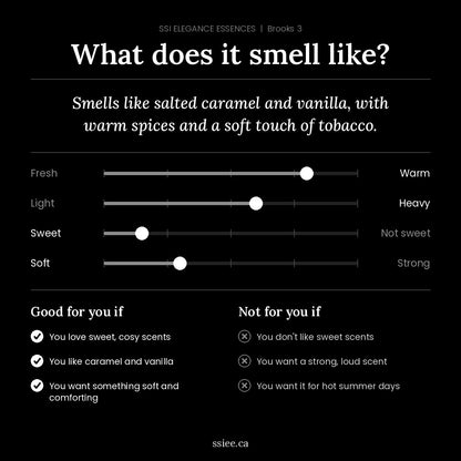 What does Brooks 3 smell like