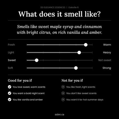 What does Oakville 6 smell like