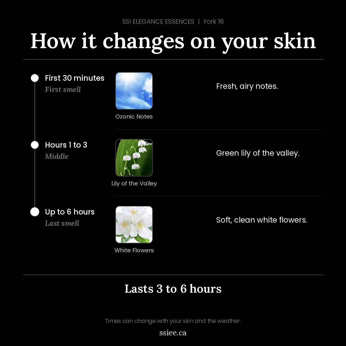 How York 16 changes on your skin